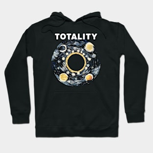 Totality: A Cosmic Dance Hoodie